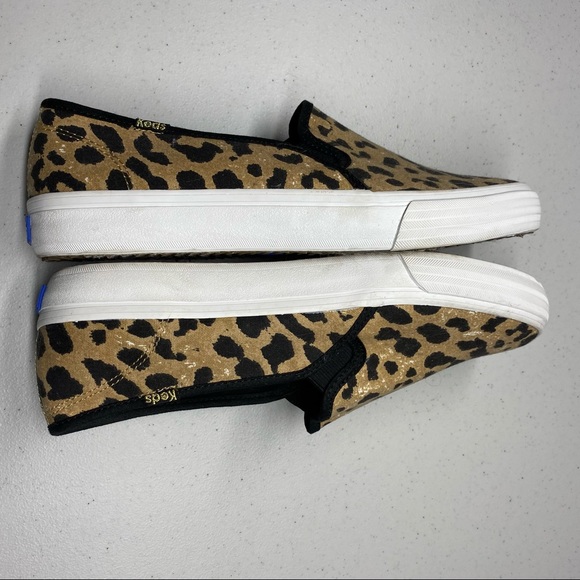 Keds Slip On Sneakers Cheetah Print 8.5 - Picture 4 of 8
